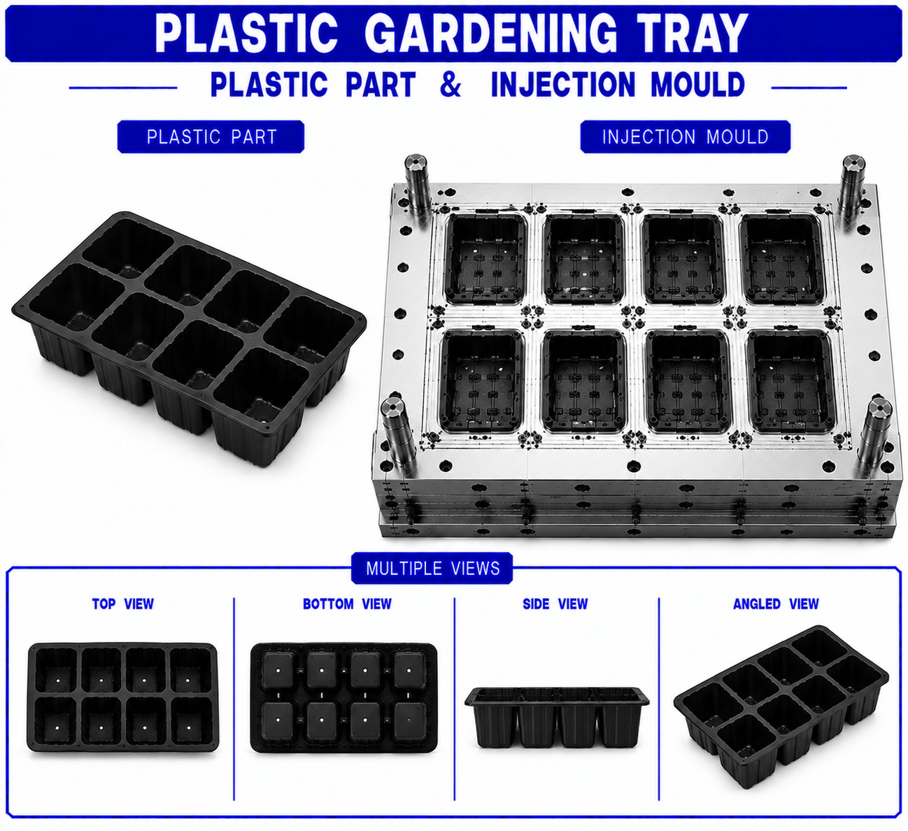 Plastic Gardening Tray Mould and Moulding Service